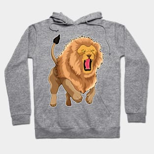 Jumping Lion Hoodie